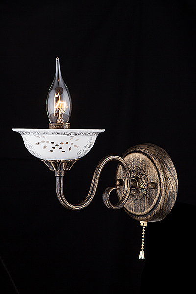 Настенное бра Monro 60049/1 черный с золотом