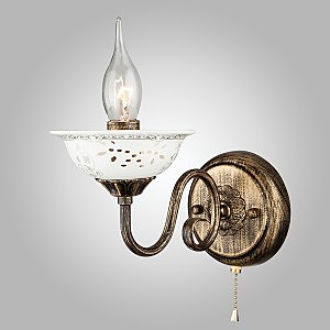 Настенное бра Monro 60049/1 черный с золотом