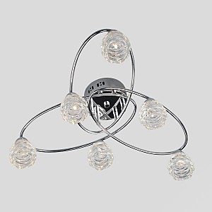 Потолочная люстра 70198 70198/6 хром