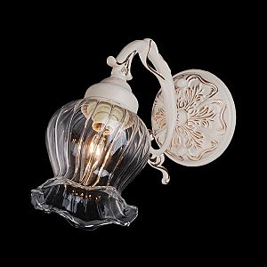 Настенное бра 9550 9550/1 белый с золотом