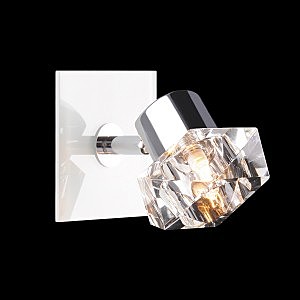 Светильник спот 25332 25332/1 хром/белый