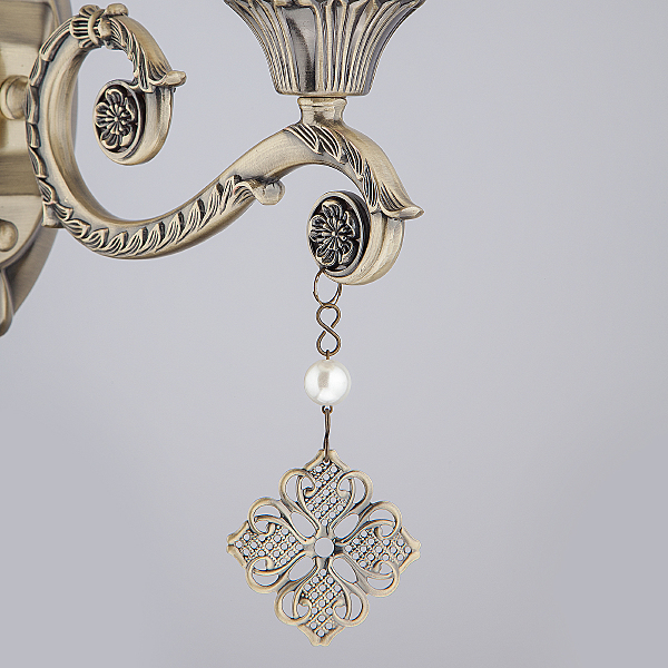 Настенное бра Marcella 60042/1 античная бронза