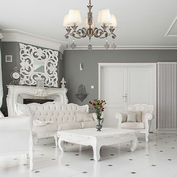 Подвесная люстра Marcella 60042/5 античная бронза