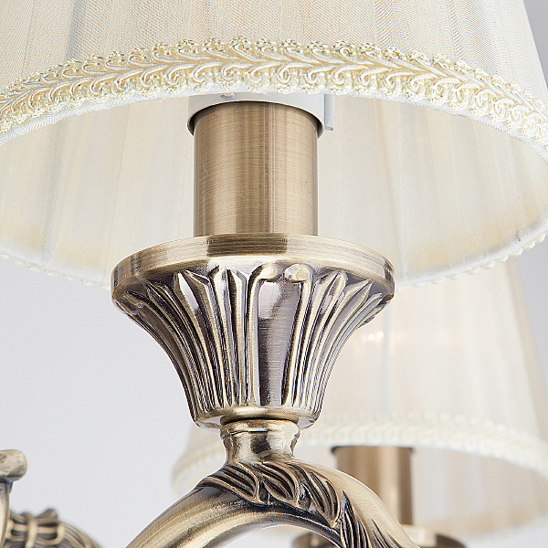 Подвесная люстра Marcella 60042/5 античная бронза