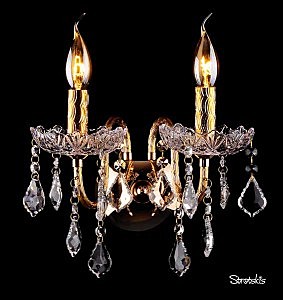 Настенное бра 3131 3131/2 золото Strotskis