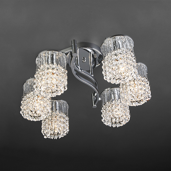 Потолочная люстра Ambroz 3222/6 хром Strotskis