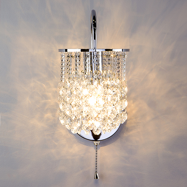 Настенное бра Ambroz 3222/1 хром Strotskis