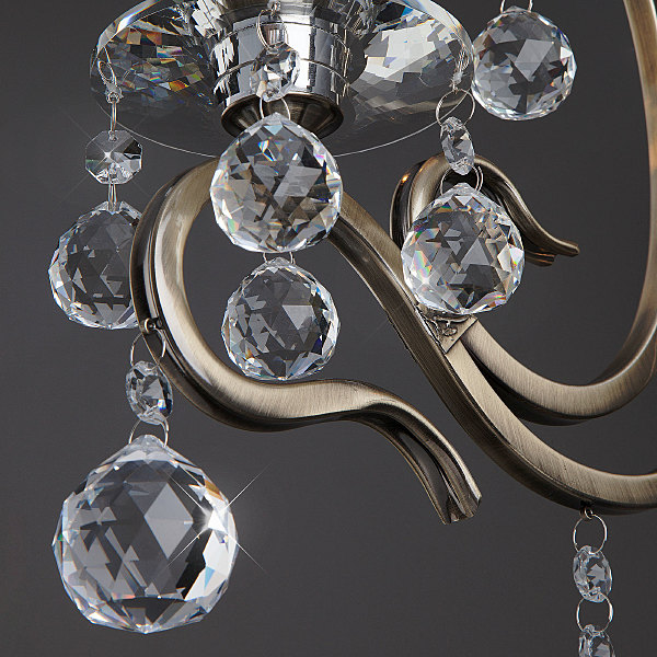 Настенное бра Ernin 12505/1 античная бронза Strotskis