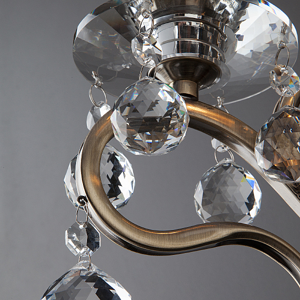 Настенное бра Ernin 12505/2 античная бронза Strotskis