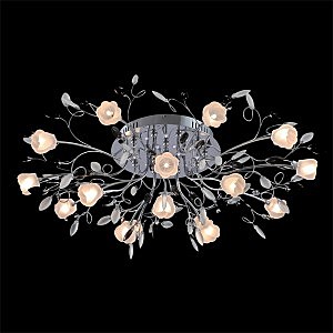 Потолочная люстра 5122 5122/16 хром/белый