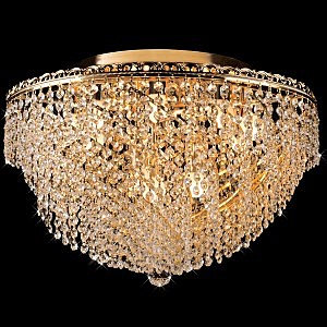 Потолочная люстра 3402 3402/12 золото Strotskis