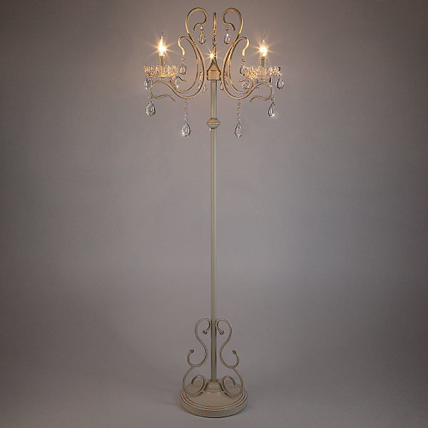 Торшер Etna 12205/3F белый Strotskis