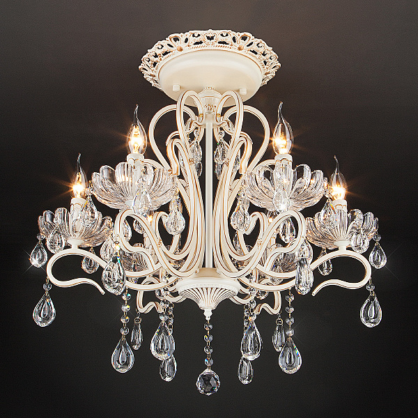 Потолочная люстра Etna 12205/6 белый Strotskis