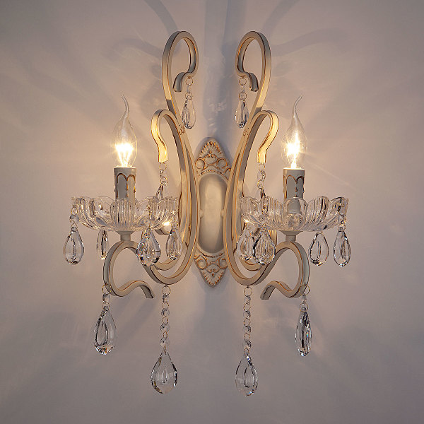 Настенное бра Etna 12205/2 белый Strotskis