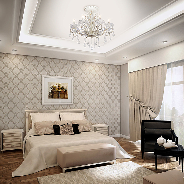 Потолочная люстра Etna 12205/8 белый Strotskis