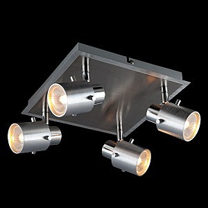 Светильник спот 23978 23978/4 хром/алюминий-сатин/никель