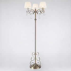 Торшер Eileen 1448/3F античная бронза Strotskis торшер