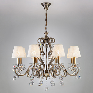 Подвесная люстра Eileen 1448/8 античная бронза Strotskis