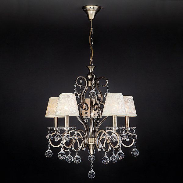 Подвесная люстра Eileen 1448/5 античная бронза Strotskis