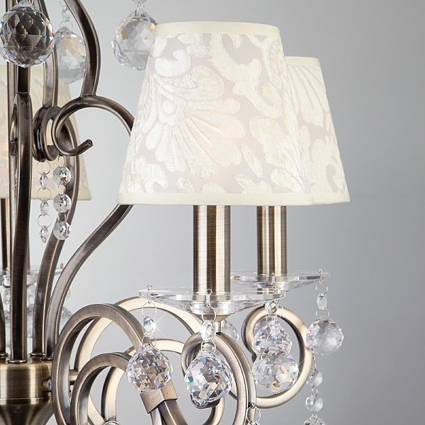 Подвесная люстра Eileen 1448/5 античная бронза Strotskis