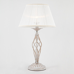 Настольная лампа Selesta 01002/1 белый с золотом