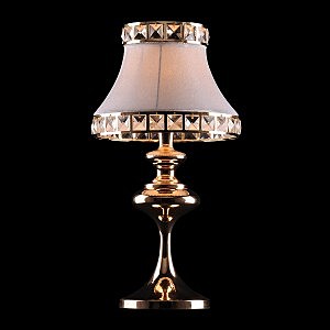 Настольная лампа 3271 3271/1T золото/белый наст. лампа