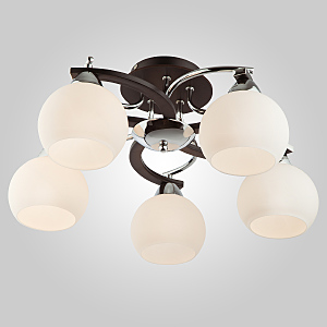 Потолочная люстра Larion 9654/5 хром/венге