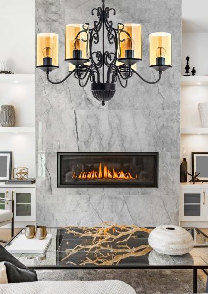 Подвесная люстра Gardena Gardena E 1.1.6 B