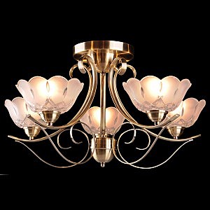 Потолочная люстра 29346 29346/5 античная бронза