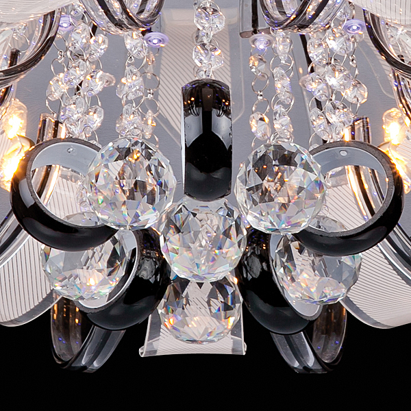 Потолочная люстра 5442 5442/10 хром/синий+красный+фиолетовый(G9)