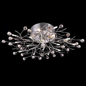 Потолочная люстра 5485 5485/15 хром/зеленый+синий+голубой