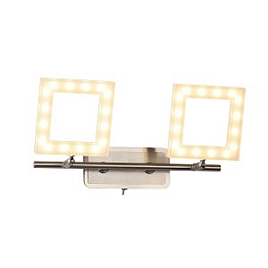 Светильник спот Piazza 106/2A-LEDWhitechrome