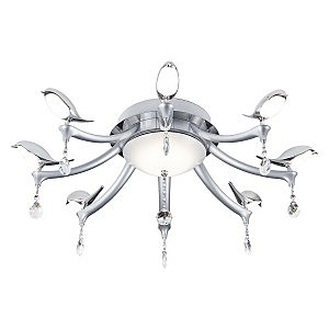 Потолочная люстра Uccelli 385/8PF-LEDSilver