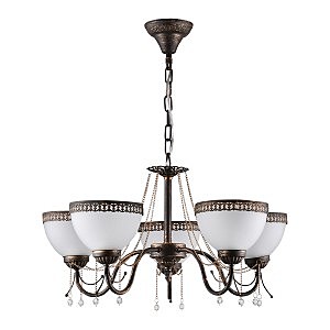 Подвесная люстра Сhiacchierino 557/5-Blackpatina