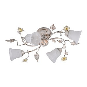 Потолочная люстра Vaniglia 882/4PF-Whitepatina