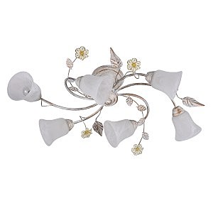 Потолочная люстра Vaniglia 882/6PF-Whitepatina