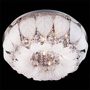 Потолочная люстра 5567 5567/6 хром/белый-синий+красный+фиолетовый