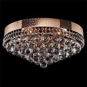 Потолочная люстра 3169 3169/7 золото/прозрачный хрусталь Strotskis