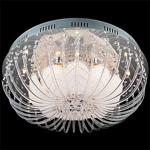 Потолочная люстра 5408 5408/12 хром/синий+красный+фиолетовый