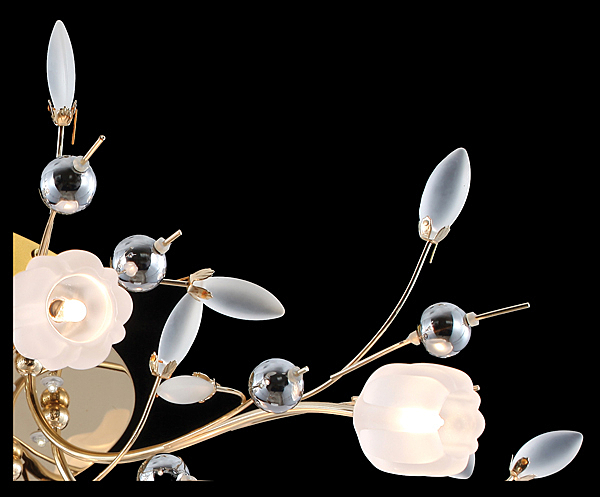 Потолочная люстра 5117 5117/16 золото/белый