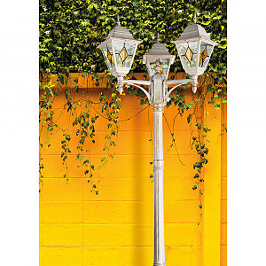 Столб фонарный уличный Berlin A1017PA-3WG