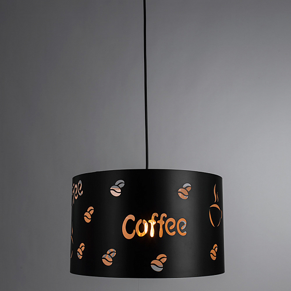 Светильник подвесной Caffetteria A1233SP-1BK