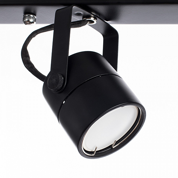 Светильник спот Lente A1310PL-4BK