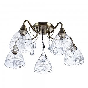 Потолочная люстра Rugiada A1658PL-5AB