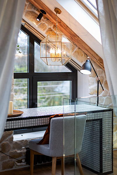 Торшер Braccio A2054PN-1BK