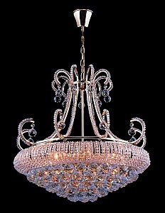 Подвесная люстра 2048 2048/9 золото Strotskis