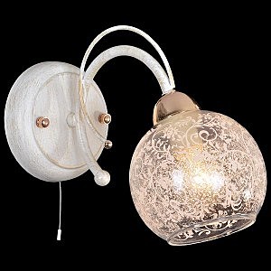 Настенное бра 70004 70004/1 белый с золотом