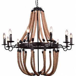 Подвесная люстра Marsiglia A8956LM-12BK