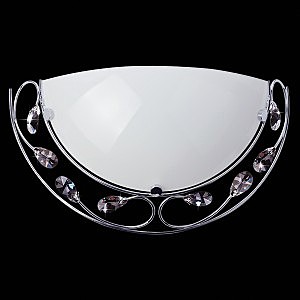 Настенно потолочный светильник 7174 7174/1 хром хрусталь Strotskis