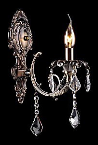 Настенное бра 3215 3215/1 античная бронза Strotskis